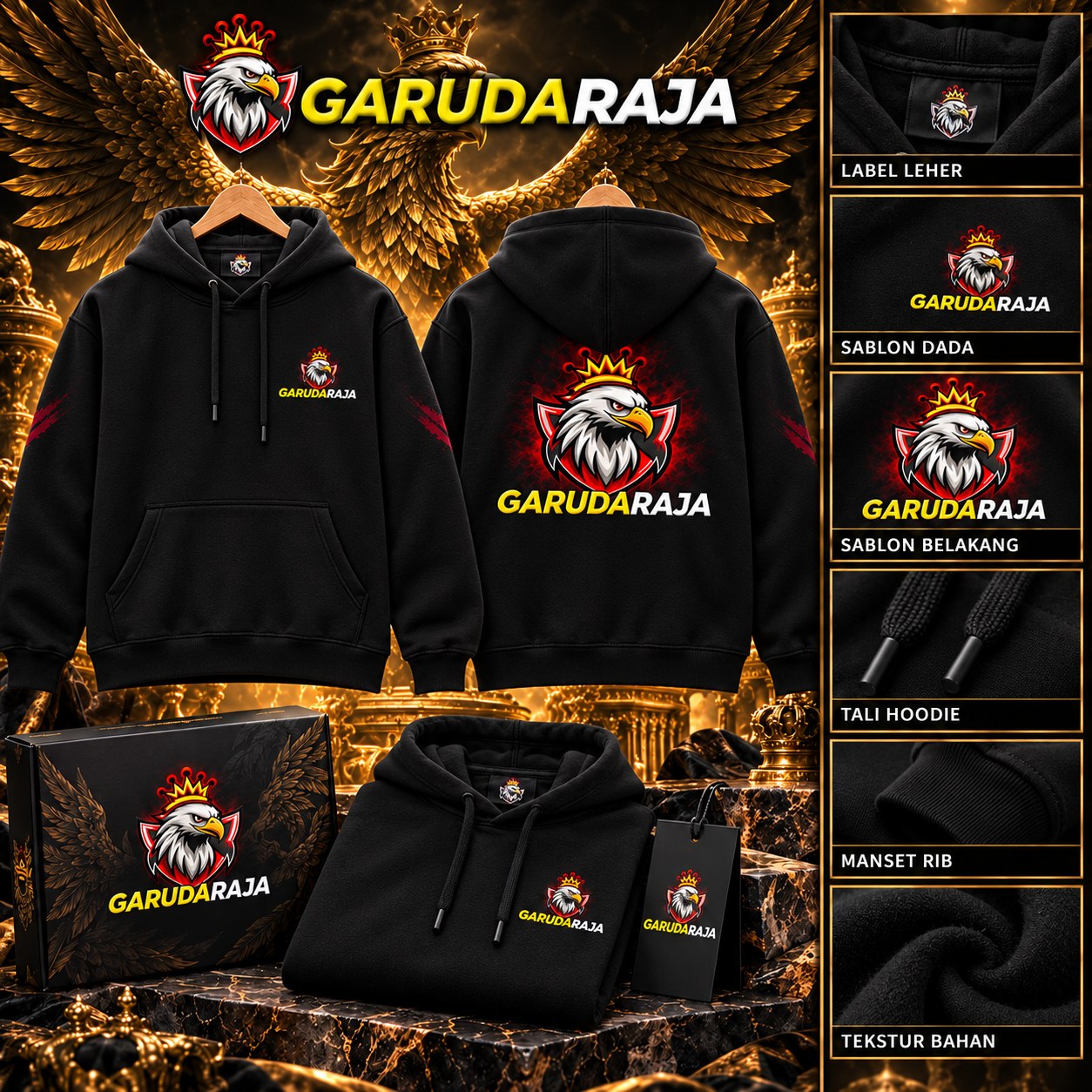 HOODIE-GARUDARAJA